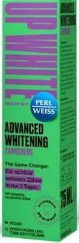 Perl Weiss Up White Advanced Whitening dentifrice blanchissant TU прозрачный