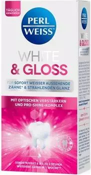 Perl Weiss White & Gloss whitening toothpaste TU прозрачный