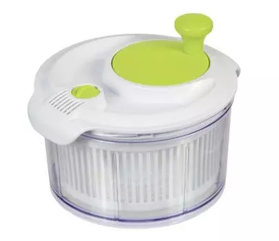 Перламутровая металлическая сушилка для овощей, центрифуга для салата, сушилка для мелких овощей C-9123