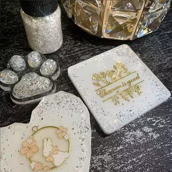 Перламутровые эпоксидные смолы, цветные пигменты, натуральные косметические пигменты для мыла, лака для ногтей, макияжа, эпоксидная смола 10 мл