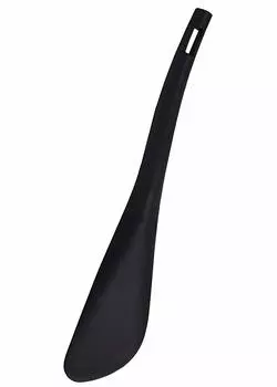 Перламутровые металлические цвета, нейлоновая кухонная лопатка, черная [Сделано в Японии] G-4386 чёрный