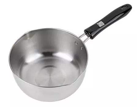 Перламутровый металл, сделано в Японии, горшок Yukihira 18 см, совместимый с IH, нержавеющая сталь, Days Kitchen H-5172