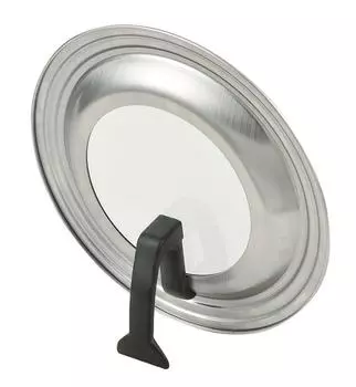 Перламутровый металл, сделано в Японии Tsubame Sanjo, крышка для сковороды из нержавеющей стали со стеклянным окном, крышка для сковороды, сатина 24~26 см HB-3390