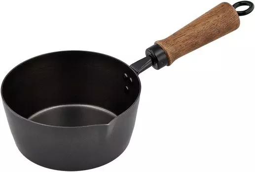 Перламутровый металлический чугунный горшок для темпура One Hand 14 см Puchitto HB-5429