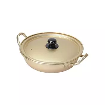 Перламутровый металлический горшок для рамэна, алюминиевый, глубина 22 см, только для газового огня, легкий, корейский, с ароматом дома HC-79