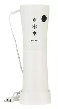 Перламутровый металлический холодный богатый электрический ручной льдогенератор белого цвета D-1348