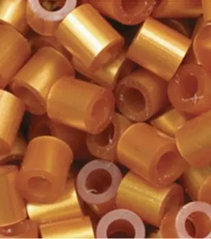 Perler beads single color gold K15085