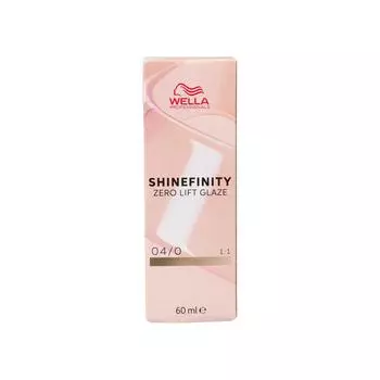 Permanent dye Wella Shinefinity Color N 04/0 60 ml