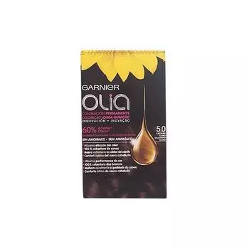 Перманентная краска Garnier Olia 5,0 Светло-коричневый