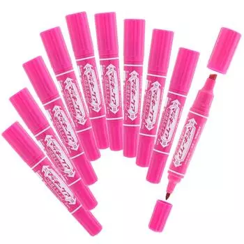 Перманентная ручка Zebra High Mackie Care, сменный стержень, розовый, 10 шт., B-YYT5-P