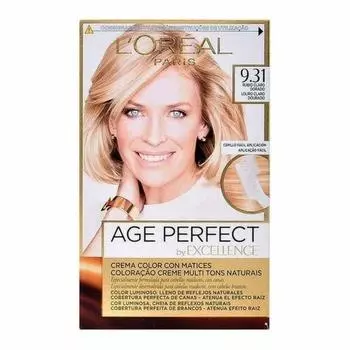 Перманентный антивозрастной краситель Excellence Age Perfect от L Oreal Make Up Light Golden Blonde