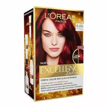 Перманентный краситель Excellence Intense L Oreal Make Up Intense алый красный