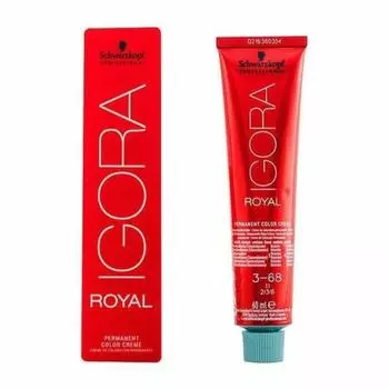 Перманентный краситель Igora Royal Schwarzkopf 3-68 (60 мл)