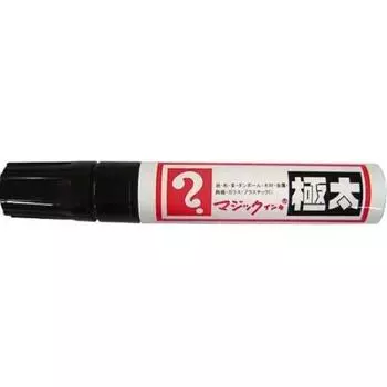 Перманентный маркер Teranishi Chemical Industry Magic Ink Extra Thick Black 6 Pack чёрный