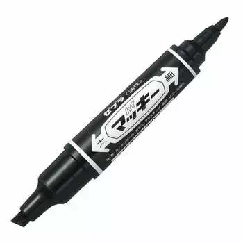 Перманентный маркер ZEBRA High Mackie P-MO-150-MC-BK черный