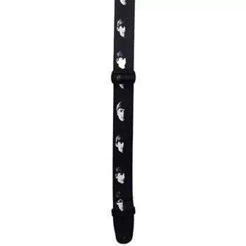 Perri s Leathers Ltd. Гитарный ремень регулируемый для гитары, сделано в Канаде (ЛПКП-6104) Полиэстер Hard Day s Night официально лицензированный продукт