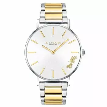 PERRY Silver Gold Simple 14503347 Часы [Coach] Женские [Товар]