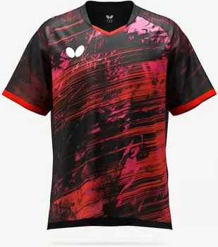 Persade Shirt 46550 Red L [Butterfly]