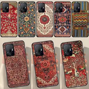 Персидский ковер цветочный узор для POCO X5 X3 F5 Pro X4 F4 GT M5s C40 F3 чехол для Xiaomi 13 Lite 12 11T 12T Pro 12X чехол POCO M5s