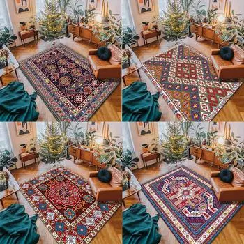 Персидский ковер для гостиной, богемный ковер в стиле ретро, домашний диван, журнальный столик, коврик для спальни, ковер 40x60cm