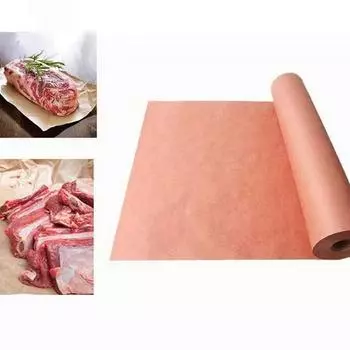 Персиковая мясная бумага Натуральная мясная бумага в рулоне для мяса и рыбы Персиковая мясная бумага для мяса, гриля и барбекю Персиковая бумага для мяса от IDL Packaging One Size