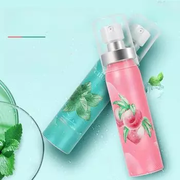 Персиковый мятный спрей для длительного освежения дыхания - портативный оральный спрей от неприятного запаха изо рта peach flavor