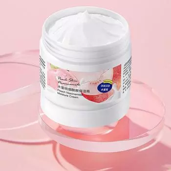Персиковый ниацинамидный увлажняющий крем, увлажняющий крем, сужающий поры, средства по уходу за кожей 140g