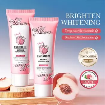 Персиковый отбеливающий и омолаживающий крем увлажняющий лосьон для тела One Size