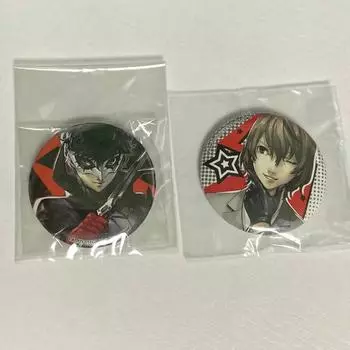 Persona 5 Main Character Akechi Can Badge