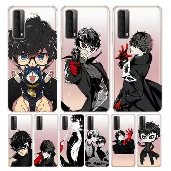 Persona 5 Pattern For Huawei Y9S Y6S Y8S Y9A Y7A Y8P Y7P Y5P Y6P Y7 Y6 Y5 Pro Prime 2020 2019 Soft Phone Case Y6 2018