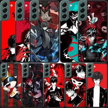 Persona 5 Take Your Heart Phone Case For Samsung A02 A03 A03S A04 A04S Galaxy A55 A35 A25 A15 S10 Lite A9 A8 A7 A6 Plus A90 A80 Samsung S10 Lite
