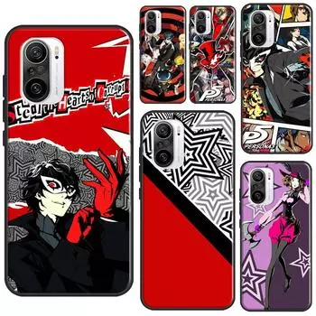 Persona 5 звезд для Xiaomi Mi 11 Lite Mi 12 Pro 12X 10T 11T Pro Чехол для POCO X3 X4 Pro GT M3 M4 F3 Mi 9T (9T Pro)