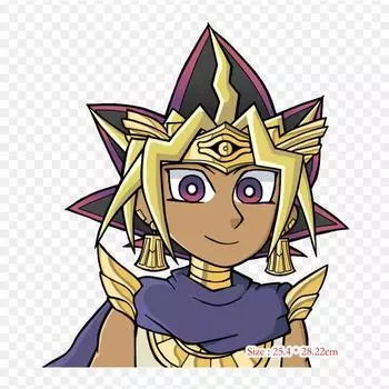 Personajes De Yugioh Dibujo Yugi Mutou Joey Wheeler Железные нашивки для одежды, наклейки с аппликациями на одежду, термочувствительная нашивка на заказ