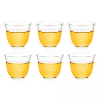 Персональная чашка для чая, чашка для чая Гунфу, чашка для одного человека, чайная чашка, набор из 6 шт.