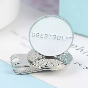Персональная металлическая шляпа для гольфа, упаковка, портативный серебряный мяч, стандарт