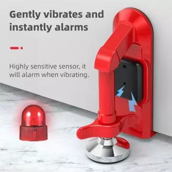 Персональная защита Сигнализация Дверной Стопор Противоугонный Нескользящий Дверной Замок Скоба для Дверного Замка для Отеля