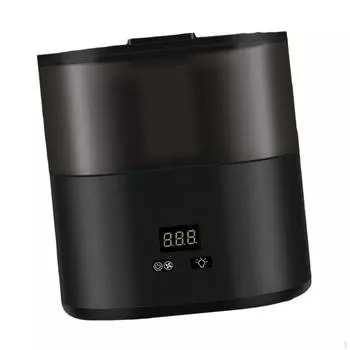 Персональный настольный увлажнитель воздуха с защитой от отключения питания, регулируемый режим тумана для офиса, матовый черный Matte Black