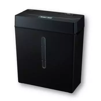 Персональный уничтожитель бумаг Nakabayashi Micro Cut 2 x 12 мм, бесшумный, черный