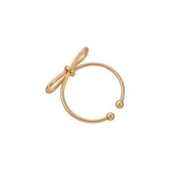 Personality Simple Matte Women Korean Fashion Jewelry Open Finger Ring Metal Rings золотой