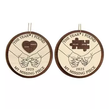 Personalized 2layer Wooden Crafts Valentine s Day Gift Decorations, Home Interior Pendant Decorations One Size