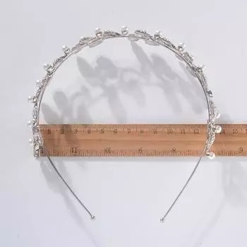 Personalized bridal crown leaf-shaped wedding dress tiara princess birthday party crown