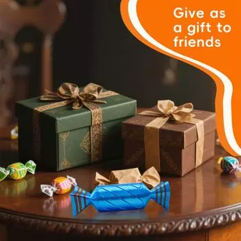 Personalized Creative Holiday Style Spiral Candy Small Surprise Gift Candy Storage One Size