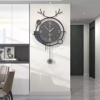 Персонализированные креативные настенные часы для гостиной, дома, модные, современные, простые, декоративные, настенные часы, роспись, часы высокого класса, подвесные для дома