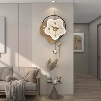 Персонализированные креативные настенные часы современные простые настенные часы для дома, ресторана, входа, украшения фона, часы для гостиной