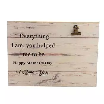 Personalized Mother s Day Photo Frame Wooden Table Holiday Home Decoration Desktop Photo Ornaments Birthday Photo Frame