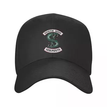 Персонализированная бейсбольная кепка Riverdale South Side Serpent Snake, женская дышащая шляпа унисекс для папы, летние спортивные шапки, кепки Snapback Adjustable Cap