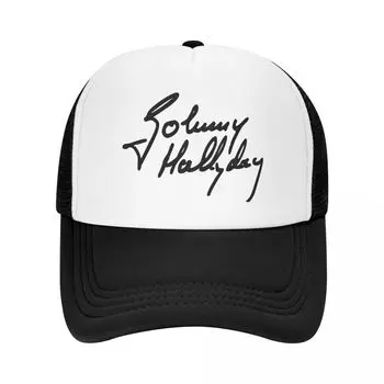 Персонализированная бейсболка French Legend Rock Johnny Hallyday, WoUnisex, унисекс, дышащая шляпа дальнобойщика, уличные кепки Snapback, летние шапки Trucker Hat