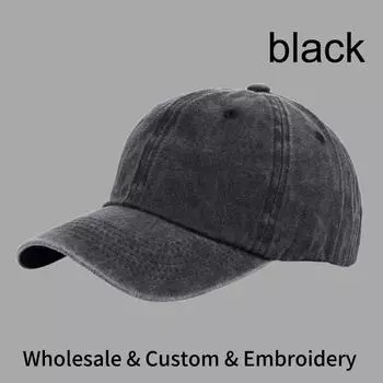 Персонализированная бейсболка в винтажном стиле, вышивка на заказ, минимальное количество заказа