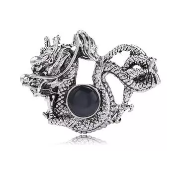 Персонализированная и креативная брошь-дракон, универсальные аксессуары для костюма и одежды