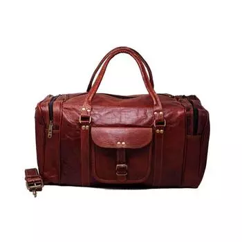 Персонализированная кожаная спортивная сумка, дорожная ручная кладь, ночная сумка для спортзала, выходного дня, уникальный подарок жениху, большая спортивная сумка 18 x 9 x 9 in